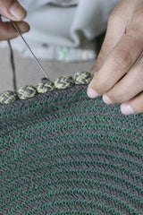 Handloom Monstera Basket