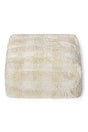 Vichy Ivory Pouf - Rugs by Roo