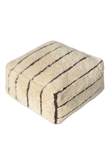 Lines Natural Pouf