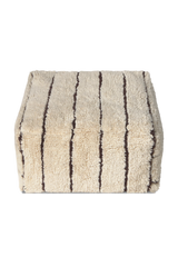Lines Natural Pouf