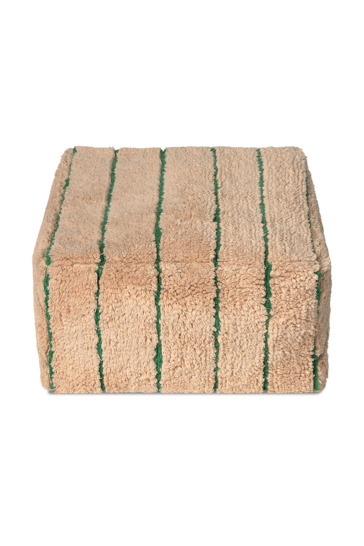 Lines Rose Pouf