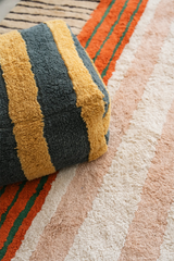 Lines Terrazzo Pouf