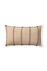 Rectangular Lines Rose Cushion