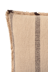Rectangular Lines Rose Cushion