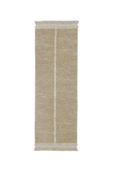 Reversible Duetto Sage Runner Washable Rug - Rugs by Roo