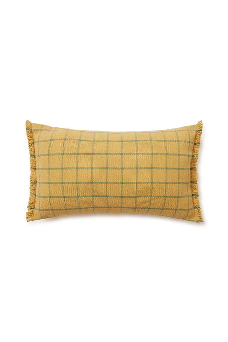 CUSHION GEO BLOCK HONEY - Rugs by Roo