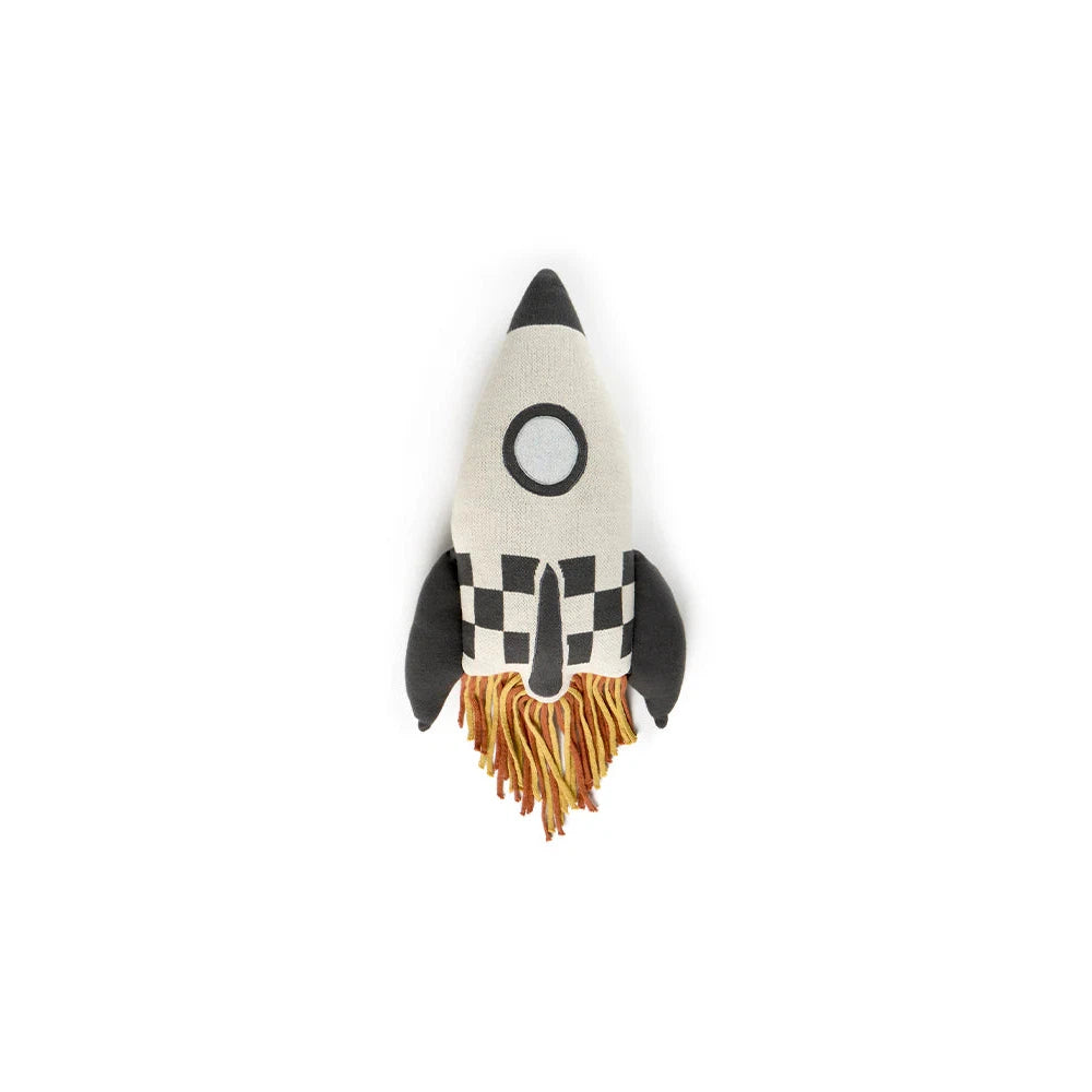 Lorena Canals Rocket Knitted Cushion