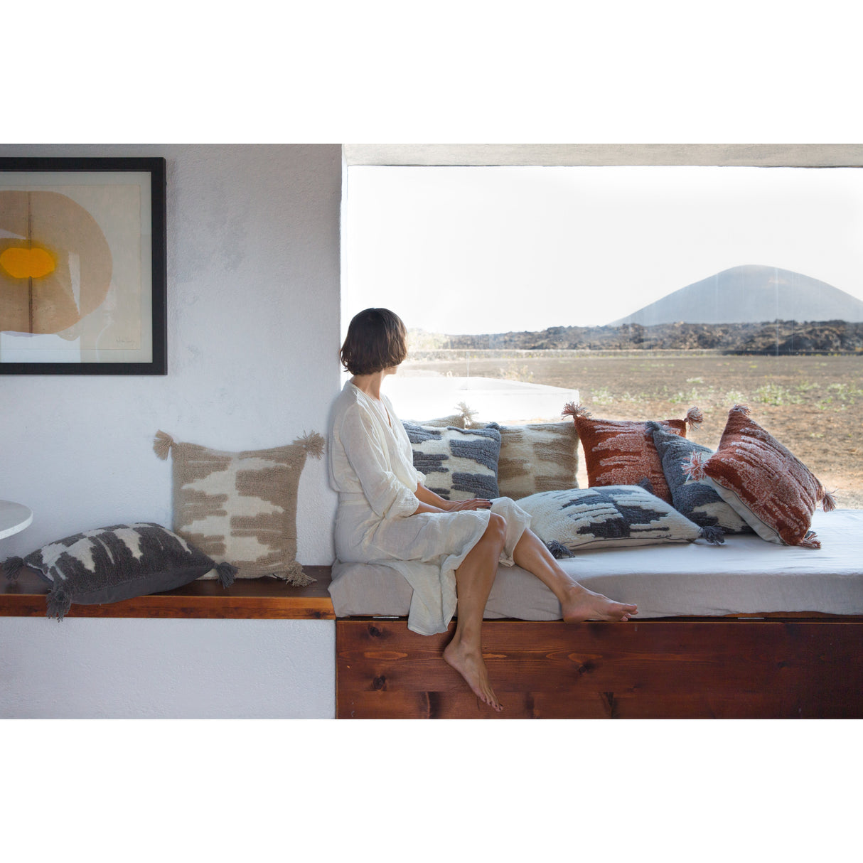 Nomad Zagros Sandstone Natural Cushion