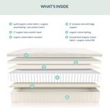 Naturepedic Serenade Organic Hybrid Mattress - Rugs by Roo