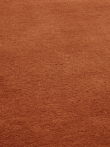 Haven Toffee Brown Solid Hand-Tufted Wool Rug