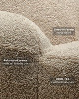 Wigiwama Biscuit Momo Chair - Rugs by Roo