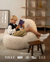 Wigiwama Cream Momo Chair - Rugs by Roo