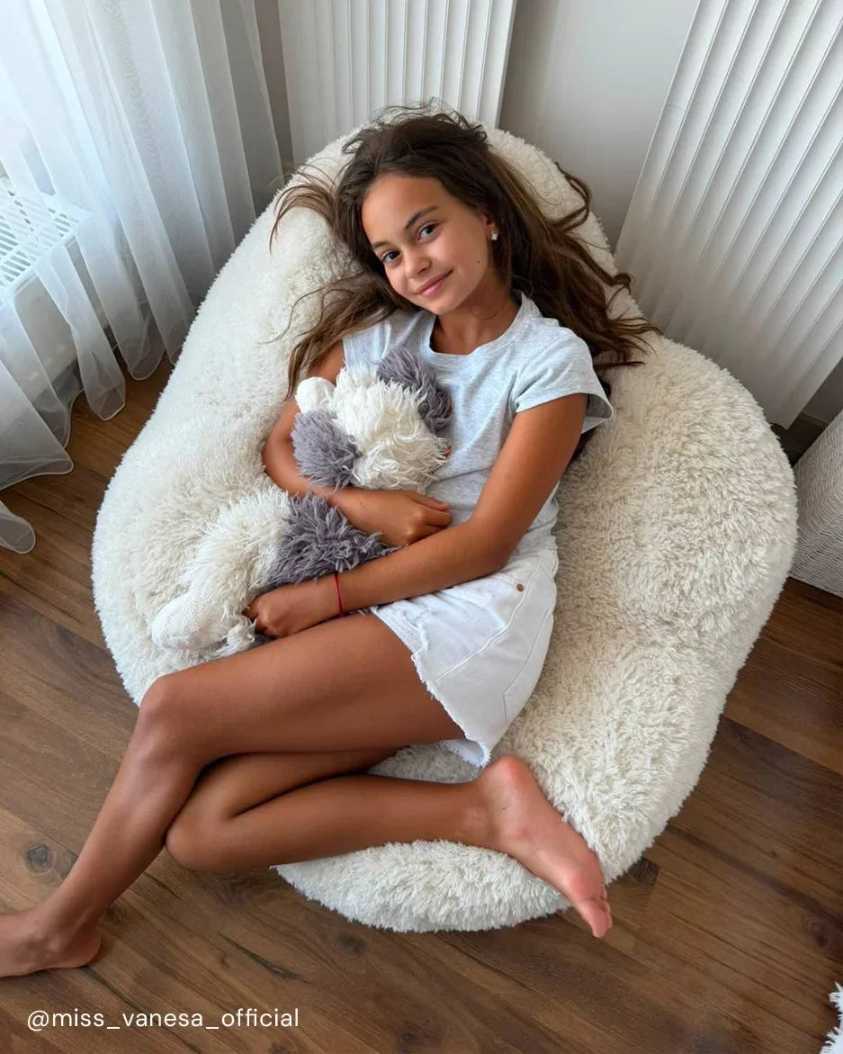 Wigiwama Cream Momo Chair - Rugs by Roo
