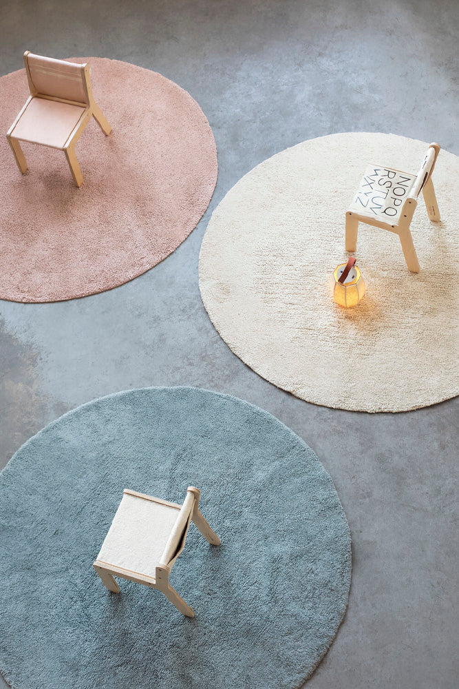 Rugs by Roo | Custom Cotton Washable Area Rug by Lorena Canals