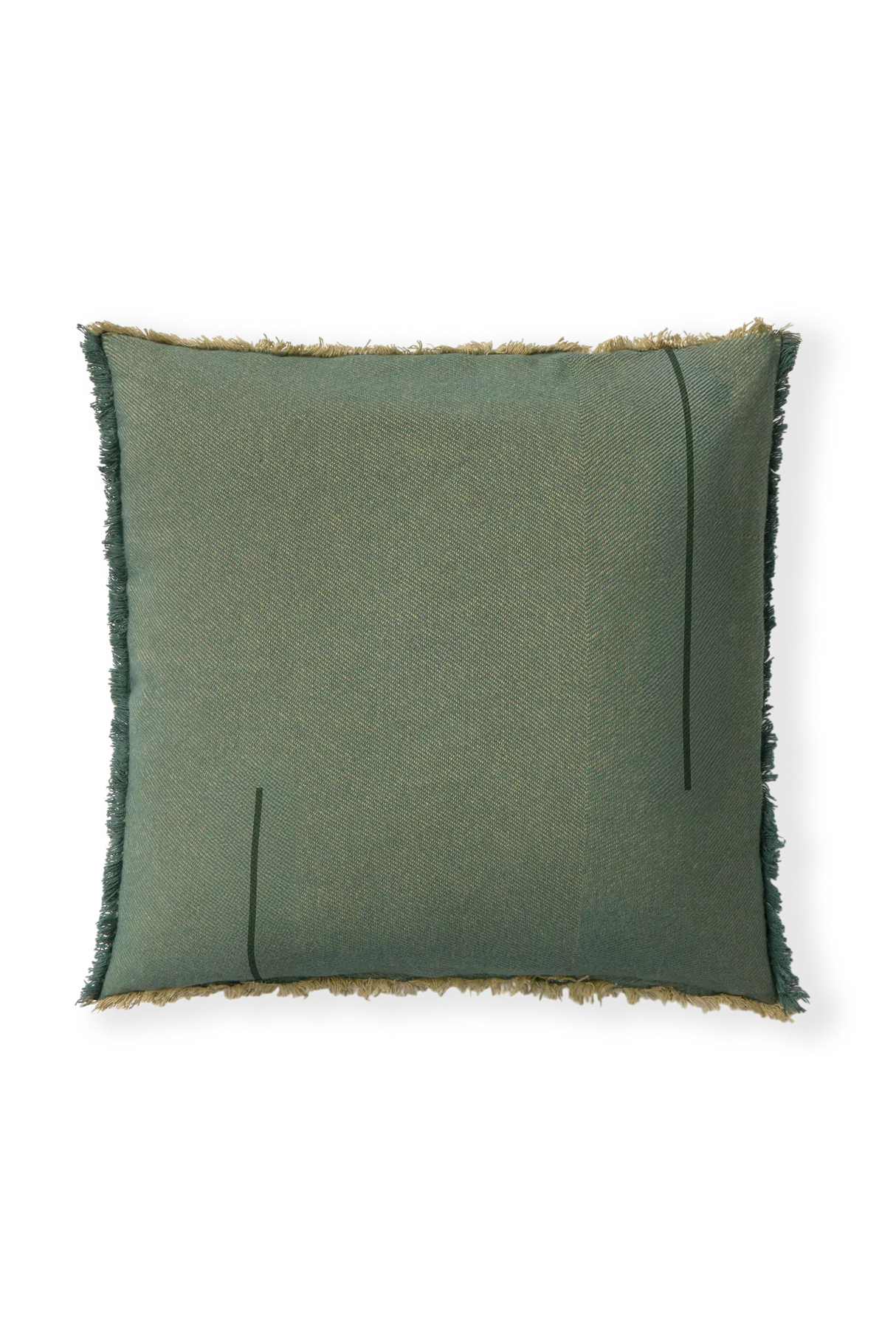 Square Duck Green Cushion