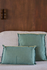 Square Duck Green Cushion