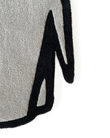 Rug OLIFANT Elephant Grey / Black Print