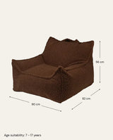 Wigiwama Warm Hazel Club Chair - Rugs by Roo