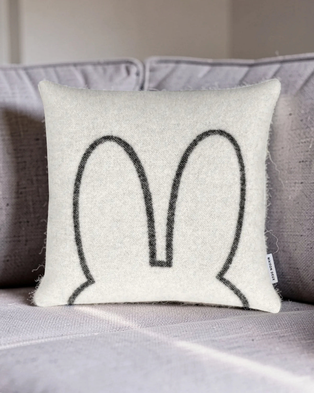 Cushion Cover MIFFY White / Black