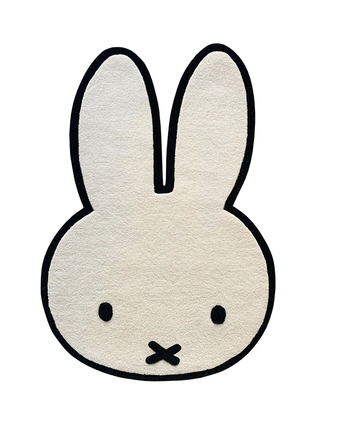 Rug NIJNTJE MIFFY Cream / Black Print
