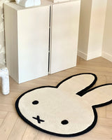 Rug NIJNTJE MIFFY Cream / Black Print