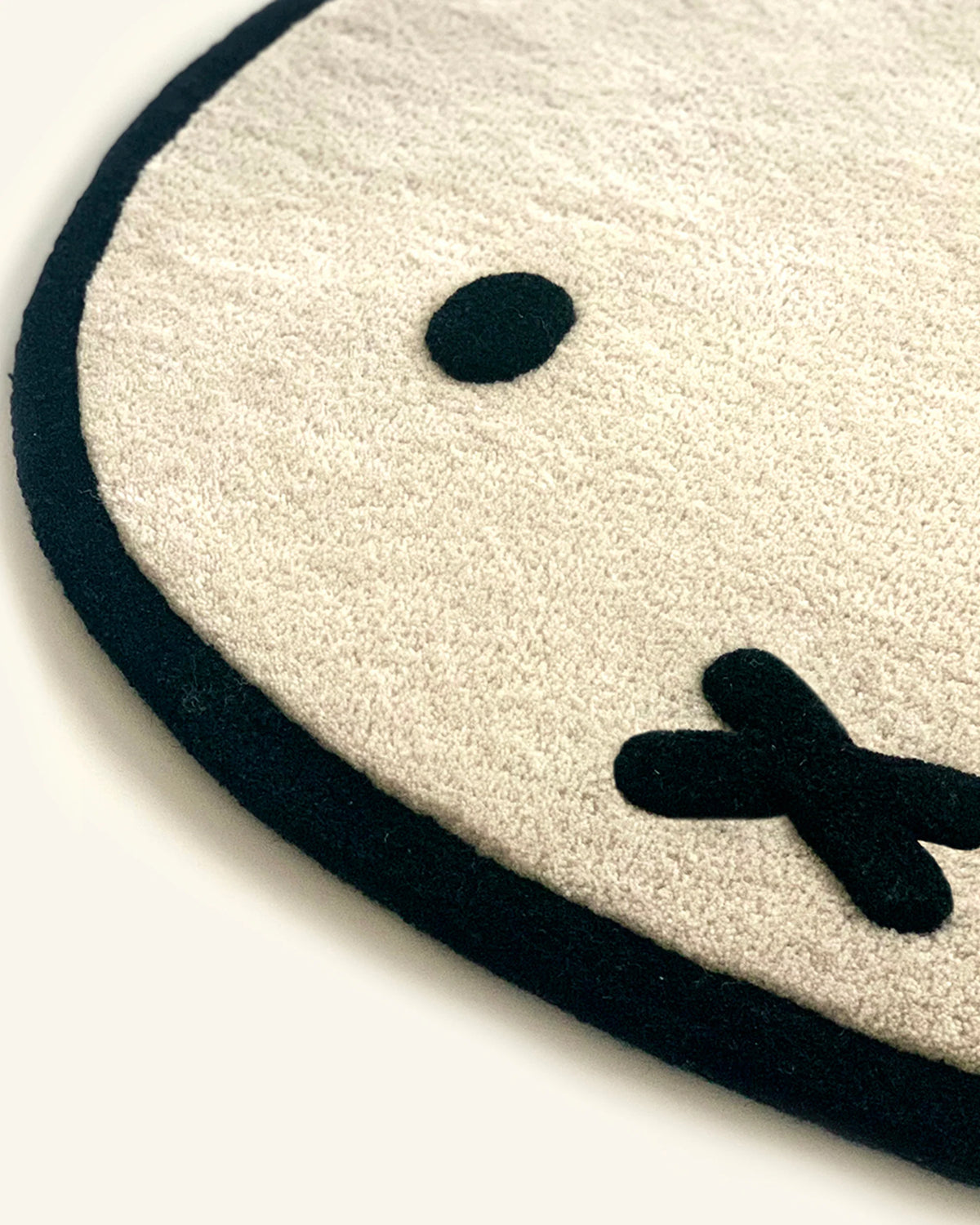 Rug NIJNTJE MIFFY Cream / Black Print