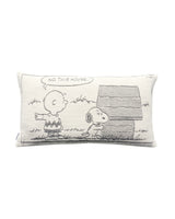 Cushion Cover PEANUTS GUARD THE HOUSE Cotton Black / White