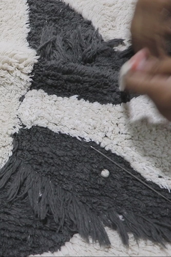 Wouf Wouf Dogs Washable Area Rug