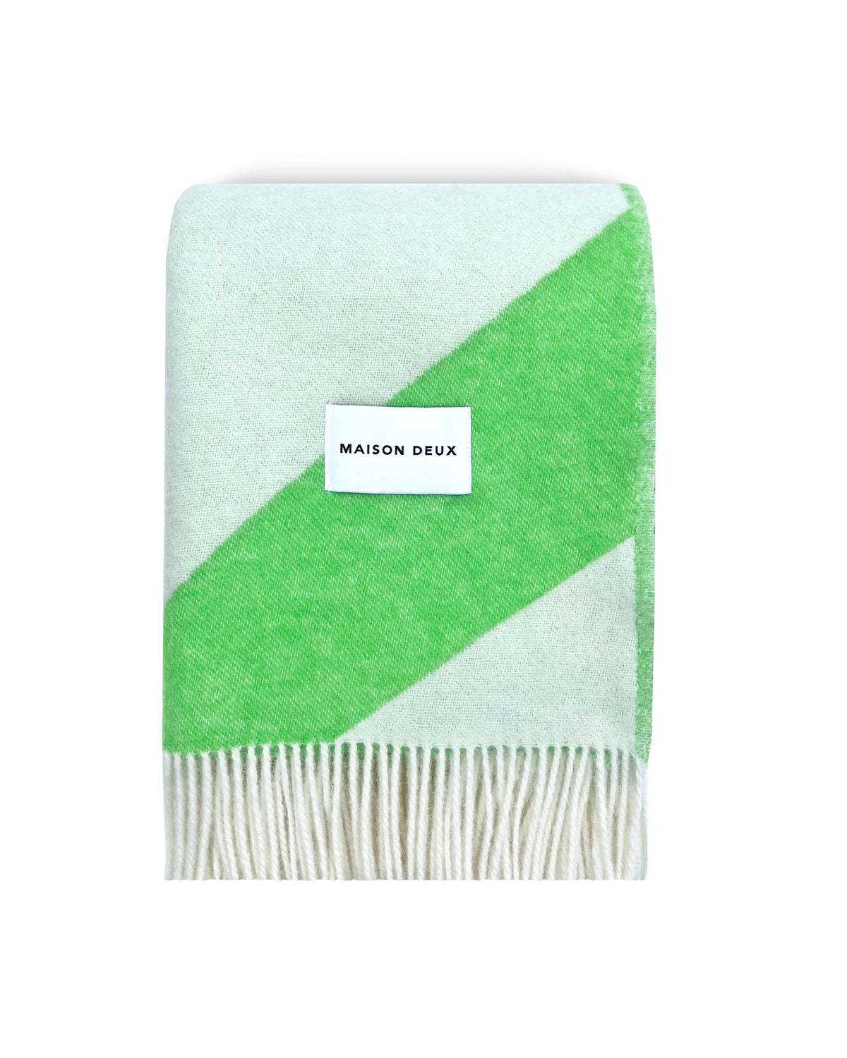 Blanket SWIRL White/Apple