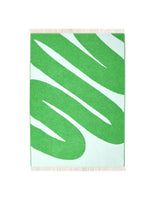 Blanket SWIRL White/Apple