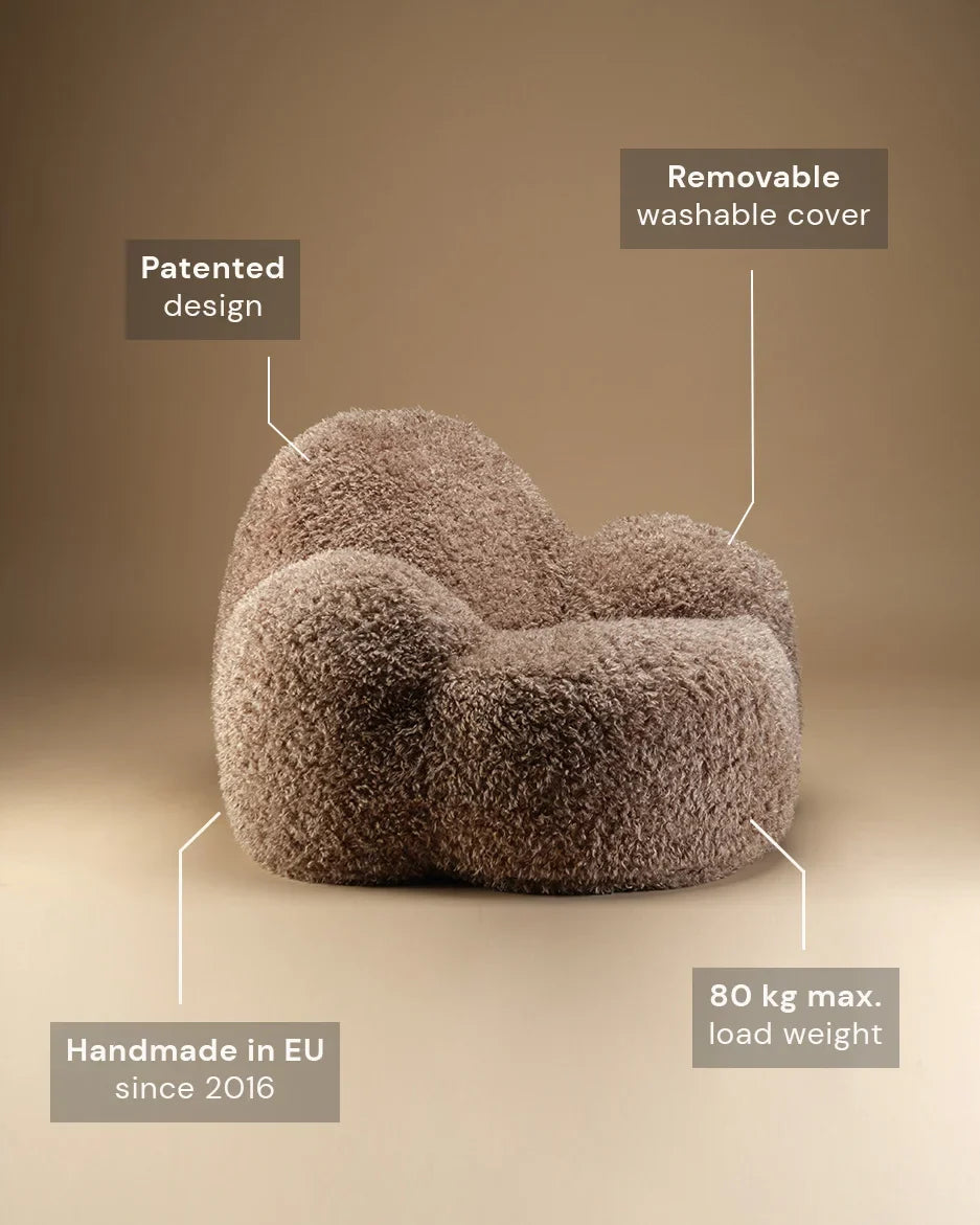 Wigiwama Truffle Momo Chair - Rugs by Roo