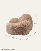 Wigiwama Truffle Momo Chair - Rugs by Roo