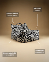 Wigiwama Zebra Club Chair - Rugs by Roo