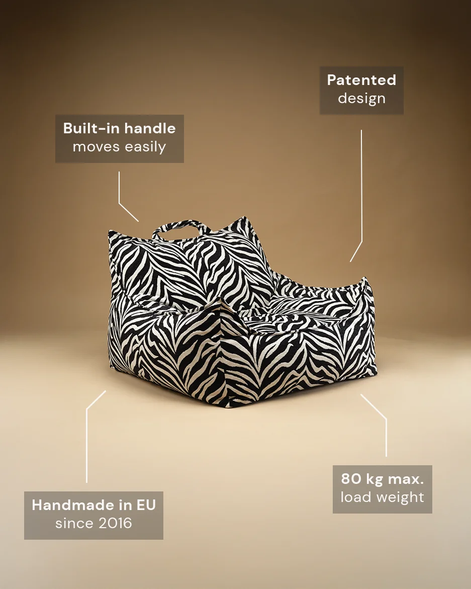 Wigiwama Zebra Club Chair - Rugs by Roo