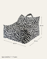 Wigiwama Zebra Club Chair - Rugs by Roo