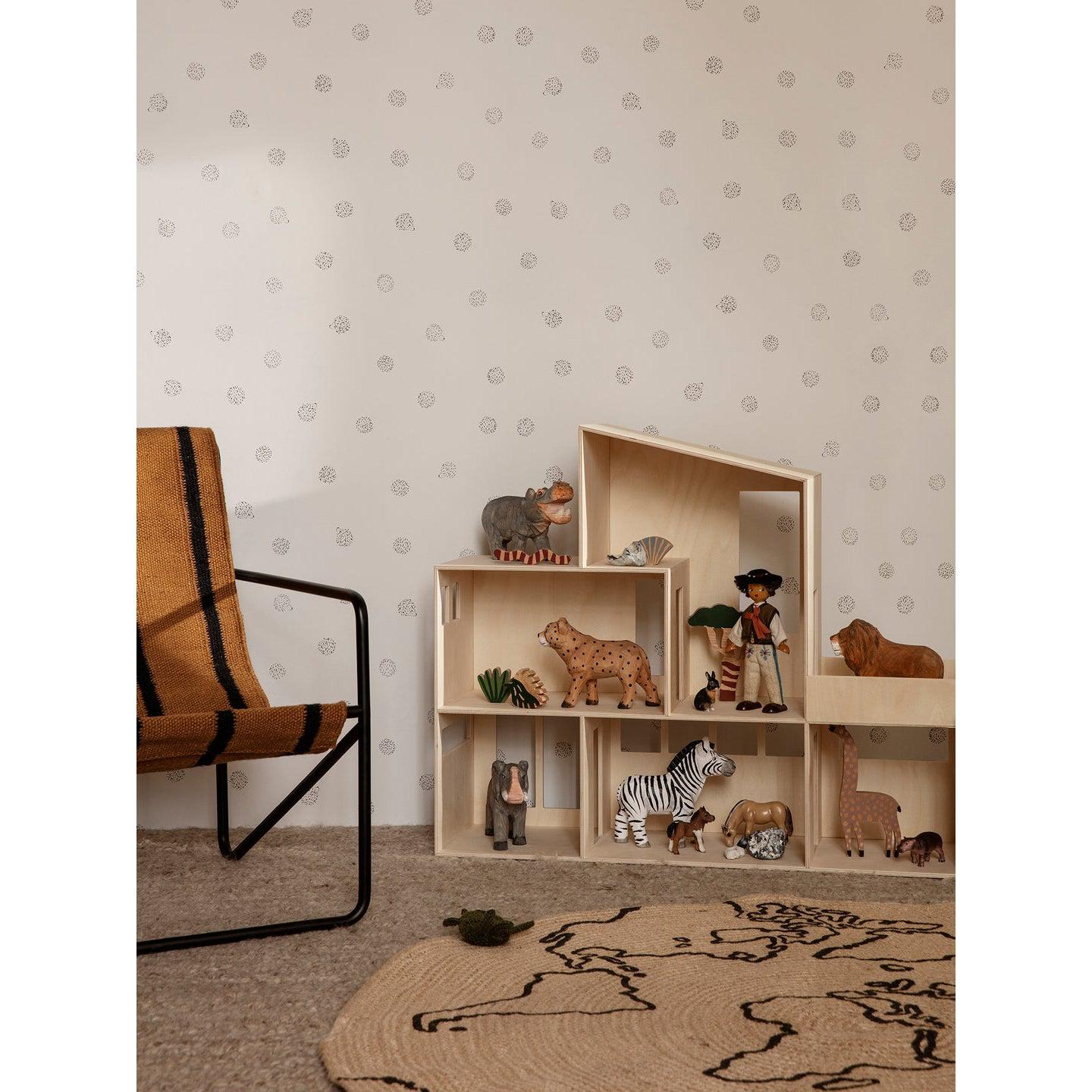 Rugs by Roo | Ferm Living Jute Carpet World Small Area Rug-1104263280