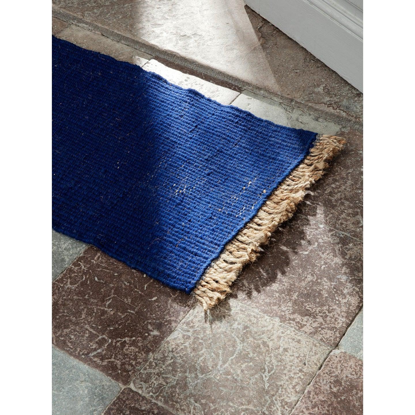 Rugs by Roo | ferm LIVING Block Mat Blue Area Rug-1104264786