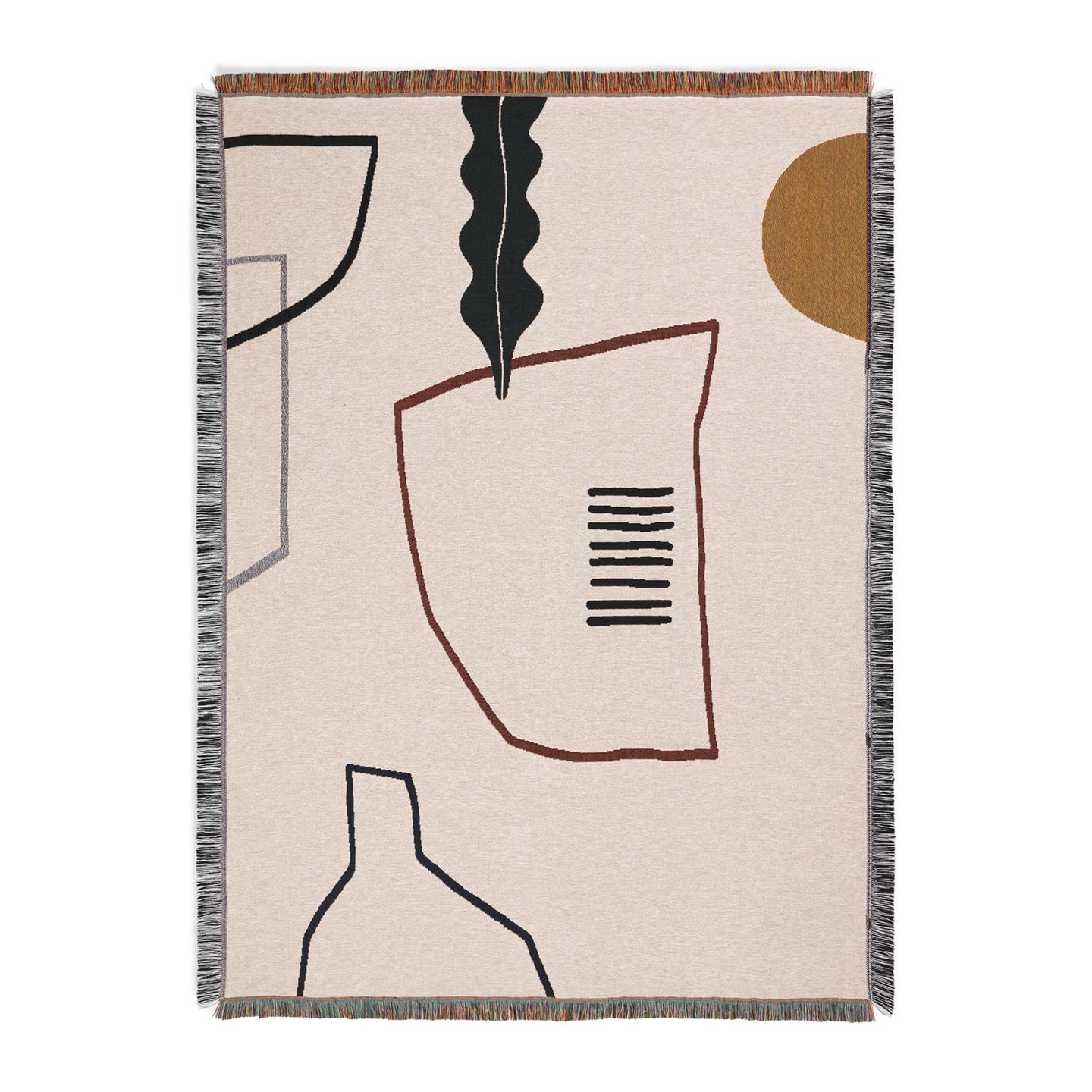 Rugs by Roo | ferm LIVING Mirage Blanket Off White Area Rug-7143