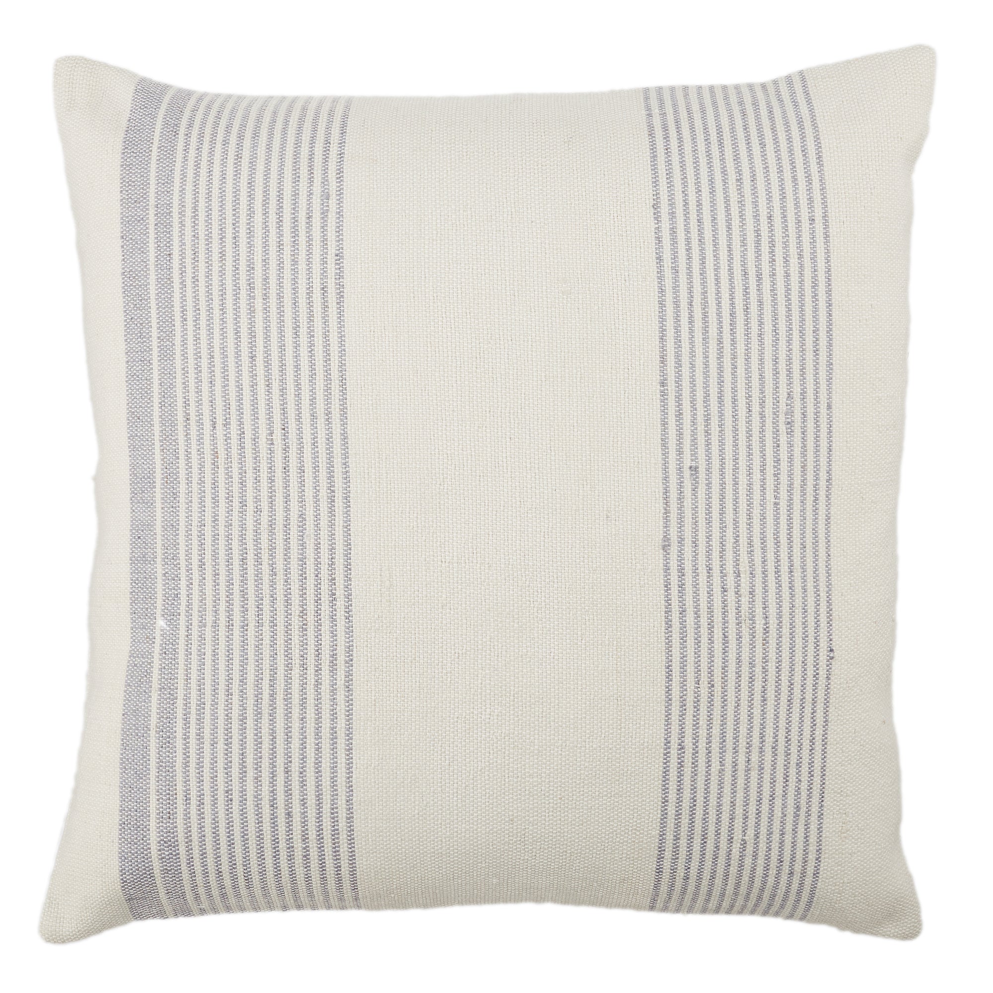 Jaipur Living Parque Outdoor Gray Ivory Striped Poly Fill Pillow