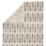 Rugs by Roo | Jaipur Living Sabot Hand-Knotted Geometric Ivory Light Gray Area Rug-RUG140049