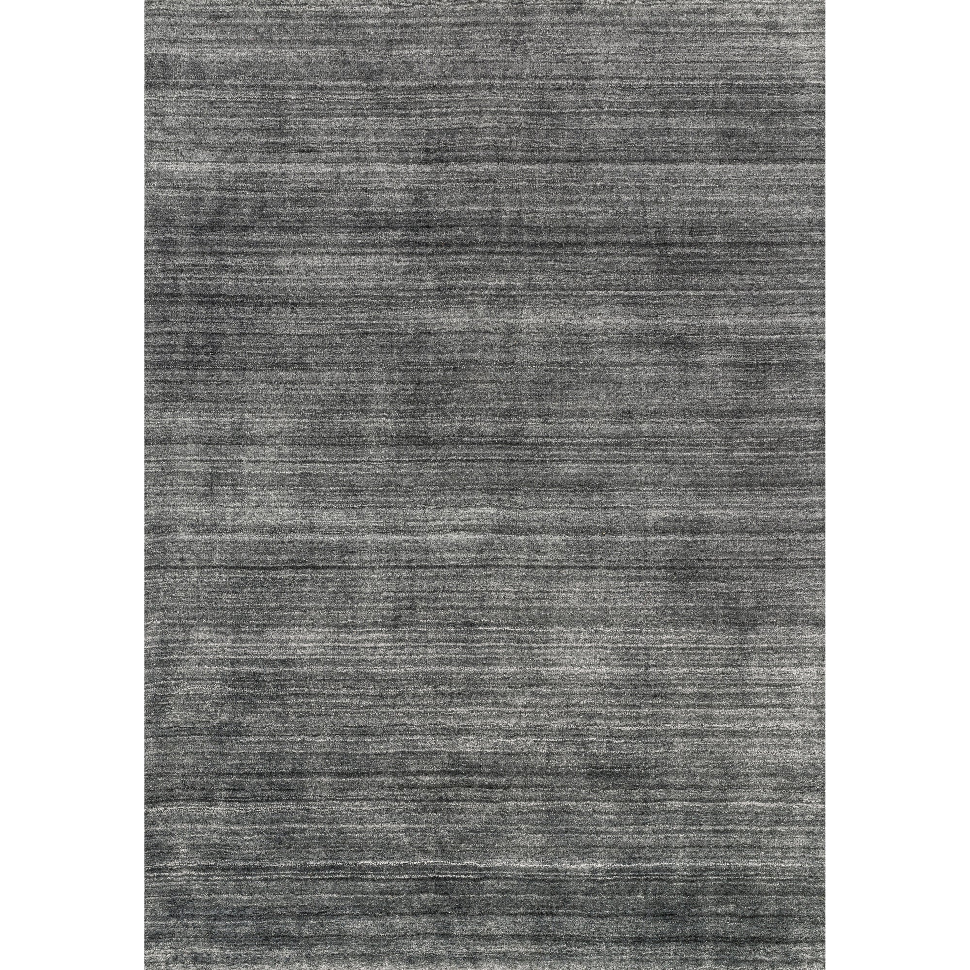 Rugs by Roo Loloi Barkley Charcoal Area Rug in size 3' 6" x 5' 6"