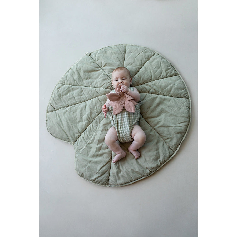 Lorena Canals Fantasy Garden Water Lily Olive Playmat