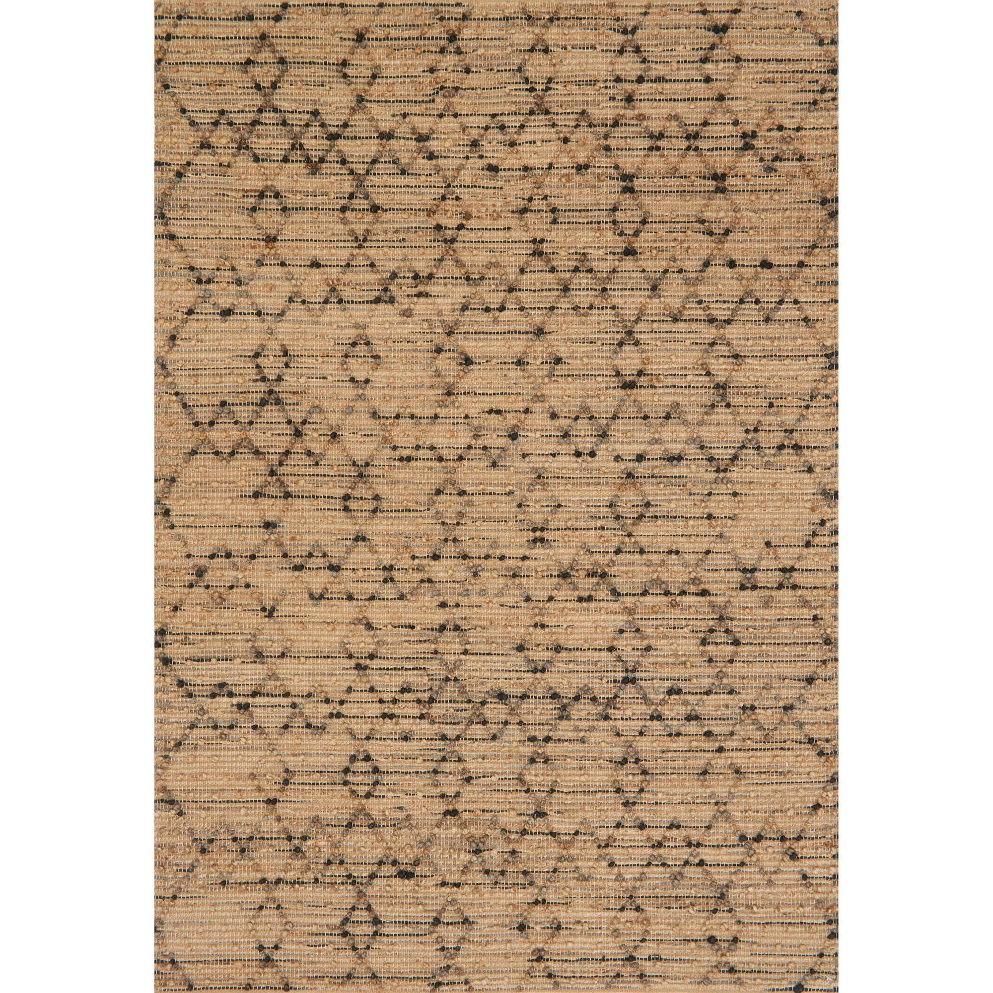 Rugs by Roo Loloi Beacon Charcoal Area Rug in size 18" x 18" Sample