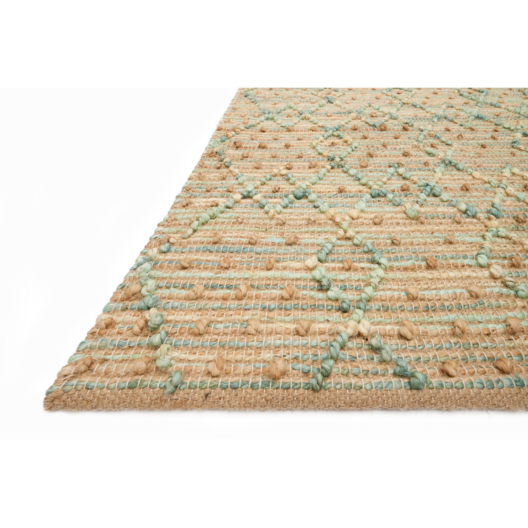 Rugs by Roo Loloi Beacon Sea Area Rug in size 18" x 18" Sample