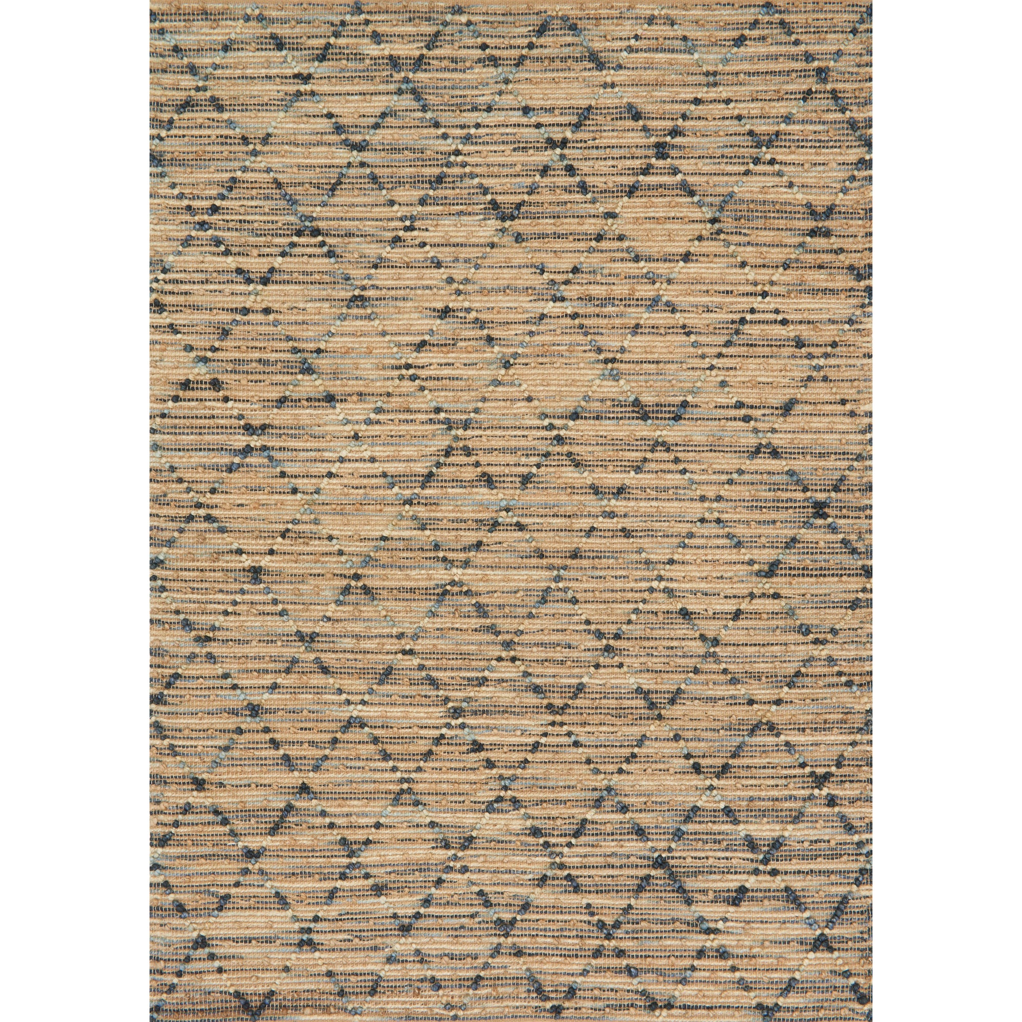 Rugs by Roo Loloi Beacon Navy Area Rug in size 18" x 18" Sample