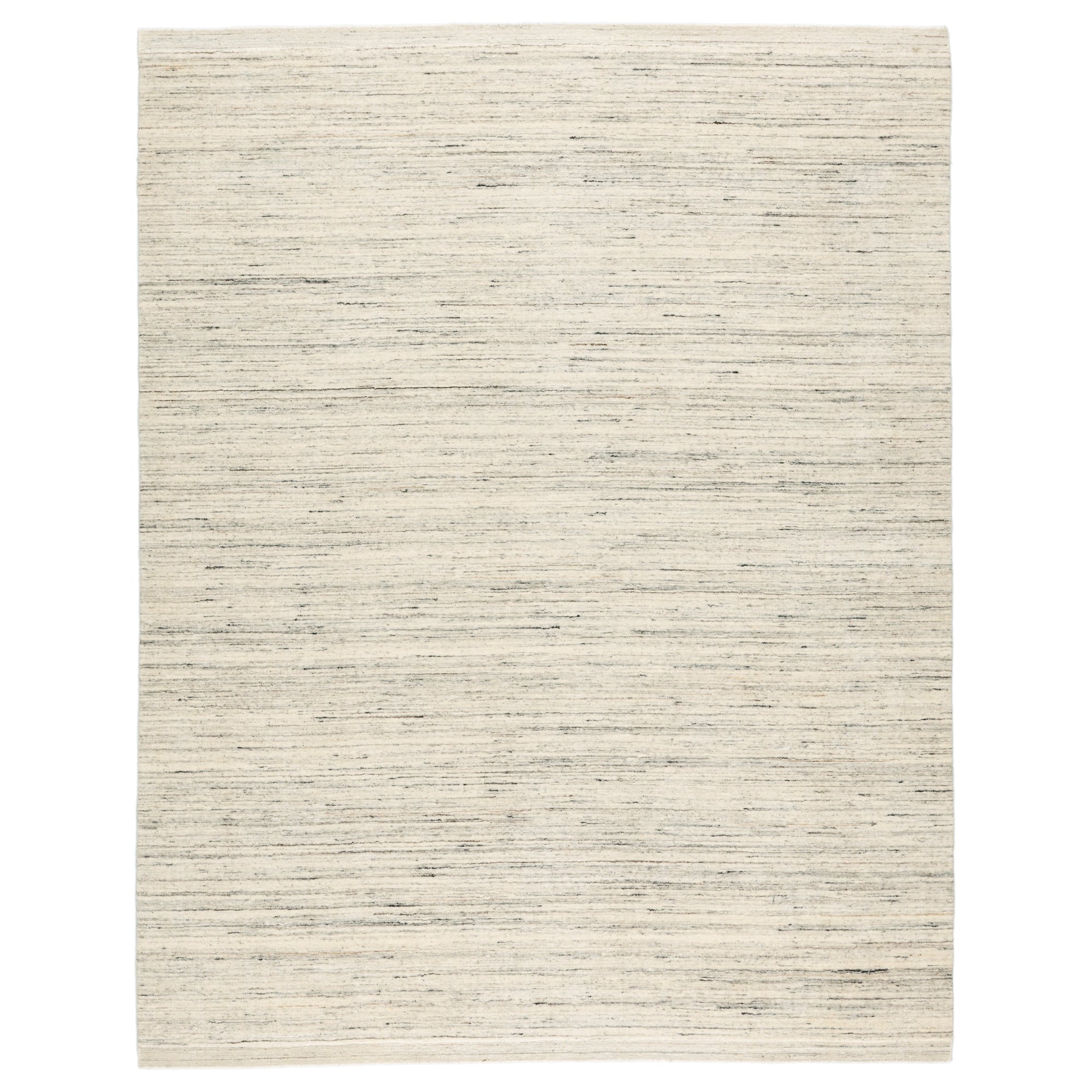 Rugs by Roo | Jaipur Living Tallwood Handmade Solid Cream Light Blue Area Rug-RUG152707