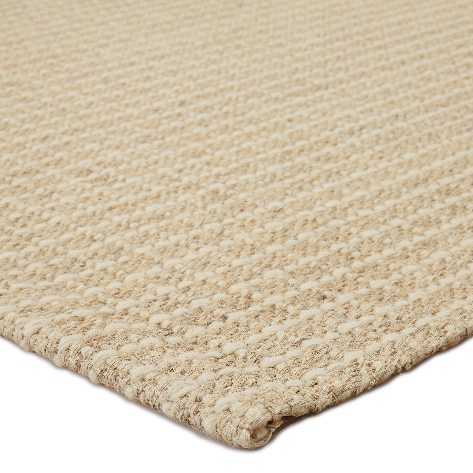 Rugs by Roo | Jaipur Living Tane Natural Solid Beige Ivory Area Rug-RUG145966
