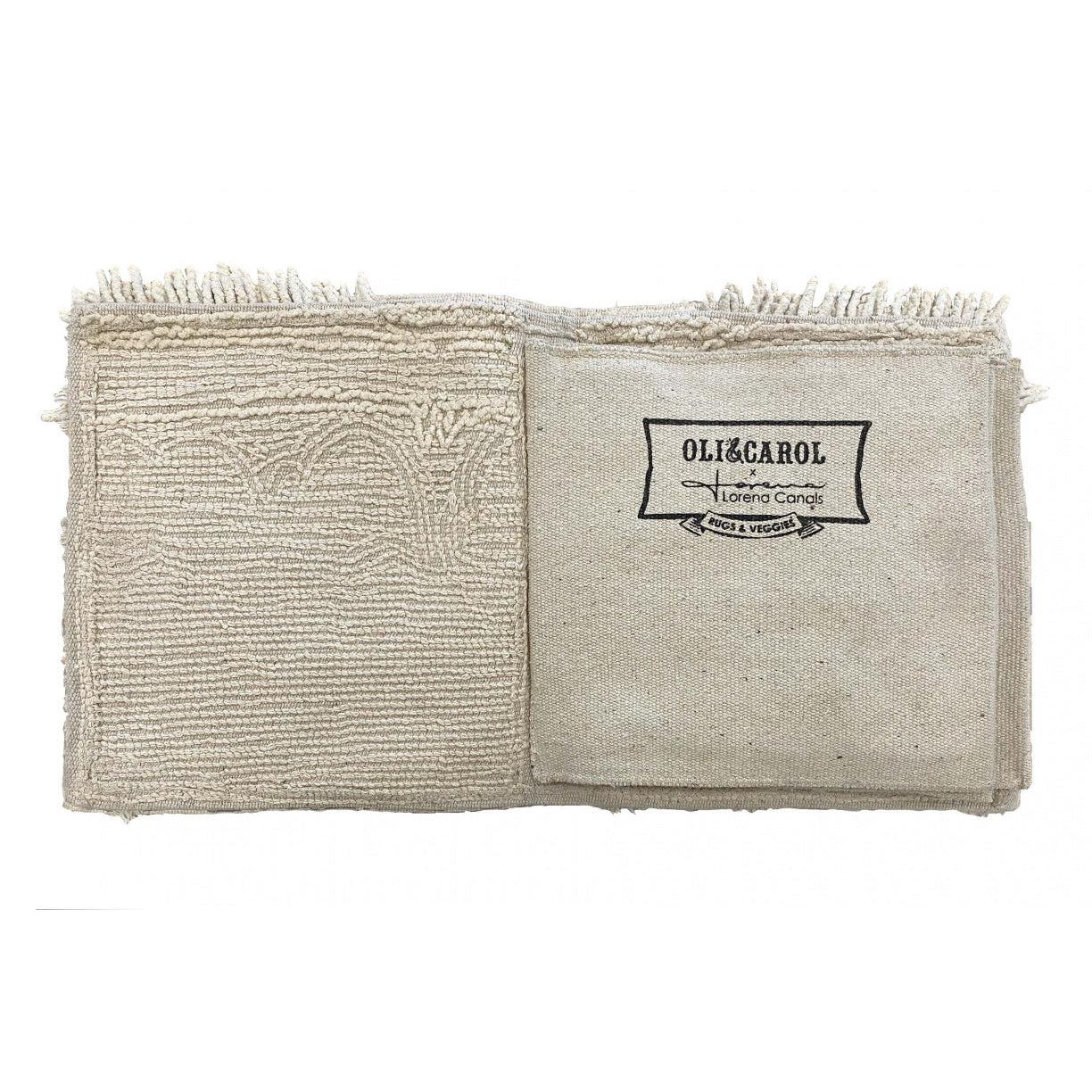 Rugs by Roo | Lorena Canals Oli & Carol "Cool Kids Eat Healthy" Textile Book-BOOK-GARDEN