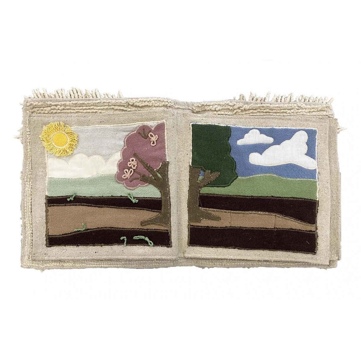 Rugs by Roo | Lorena Canals Oli & Carol "Cool Kids Eat Healthy" Textile Book-BOOK-GARDEN