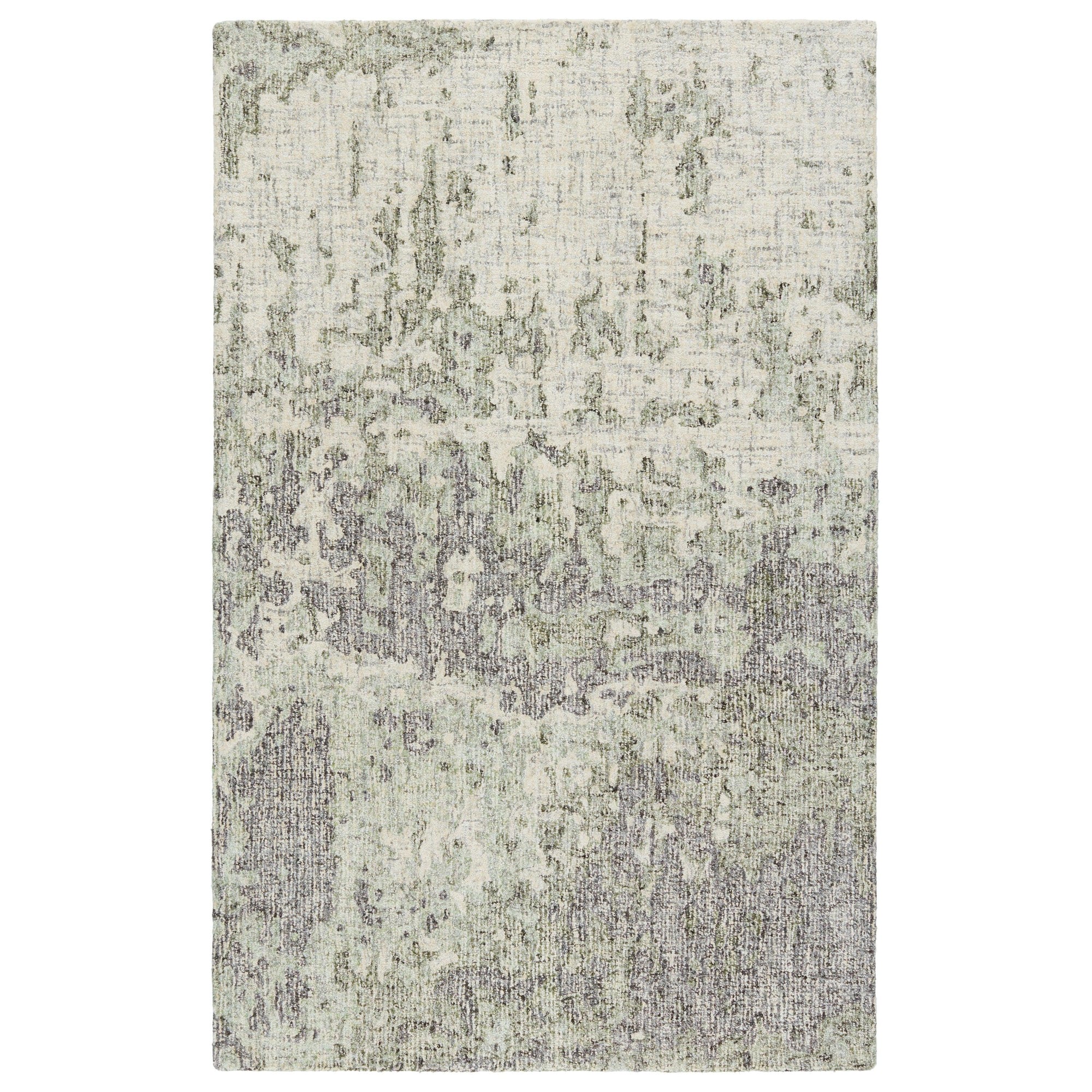 Rugs by Roo | Jaipur Living Absolon Handmade Abstract Taupe Green Area Rug-RUG152507